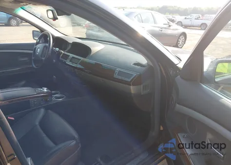 2005 BMW 745Li from USA, damaged, VIN WBAGN63555DS57386